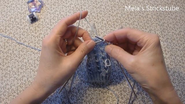 Sockenmuster Nr. 176 - Strickmuster In Runden Stricken / Socks Knitting Pattern