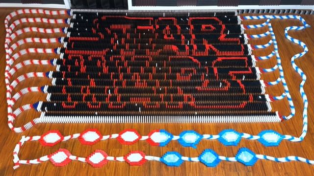 Darth Vader (IN 33,466 DOMINOES!) смотреть онлайн