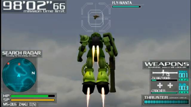 [PSP] Gundam Battle Tactics - Sea with Shoals смотреть онлайн