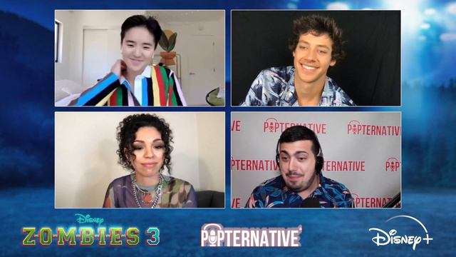 Terry Hu, Matt Cornett and Kyra Tantao talk about Zombies 3 on Disney+ and much more! смотреть онлайн