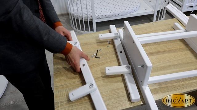 Сборка квадратного маятника для Овальной кроватки.IngVart. смотреть онлайн