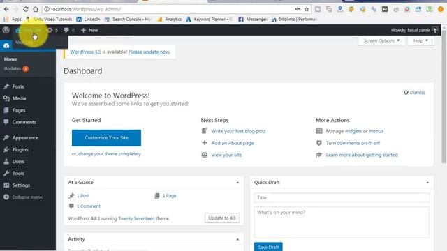 How To Make A WordPress Website Step By Step Tutorial For beginner In Hindi P1 смотреть онлайн