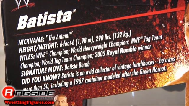 Batista Elite 2 WWE Mattel Toy Wrestling Action Figure - RSC Figure Insider смотреть онлайн