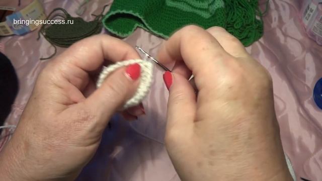 Как связать детскую шапку Дракончик крючком [Часть 2] смотреть онлайн