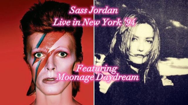 Sass Jordan sings David Bowie’s Moonage Daydream on her new album Live in New York Ninety-Four смотреть онлайн