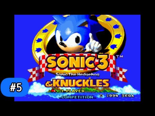 Sonic 3 & Knuckles Android The Hedgehog gameplay on emulator walkthrough Livestream ASMR #5 смотреть онлайн