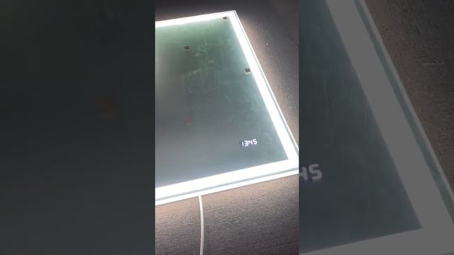 Зеркало с подсветкой и часами смотреть онлайн