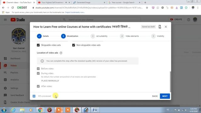 how to add multiple Ads on Youtube Video || How to use ad break option on youtube Videos 2020|| смотреть онлайн