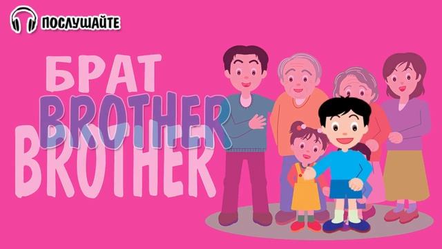 СЕМЬЯ на английском языке для ДЕТЕЙ | Family | Урок 4 смотреть онлайн