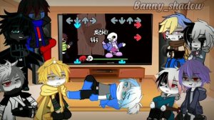 Sans Au's React To : ?? FNF But Everyone Sings It ?? Part 2