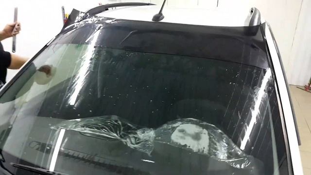 Тонировка, ПРЯМАЯ полоска на лобовое стекло смотреть онлайн