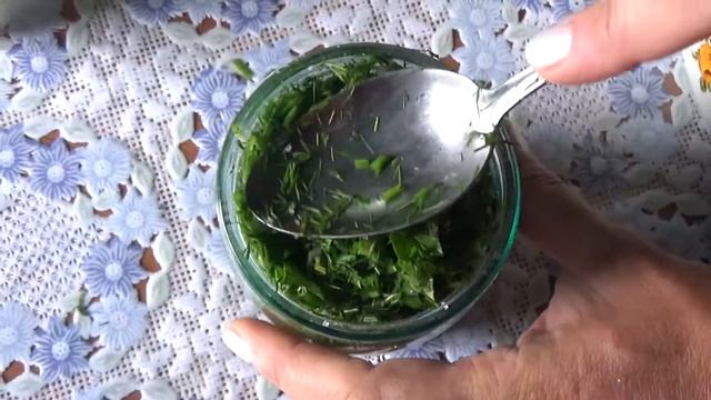 Заготовка зелени на зиму. Как засолить зелень смотреть онлайн