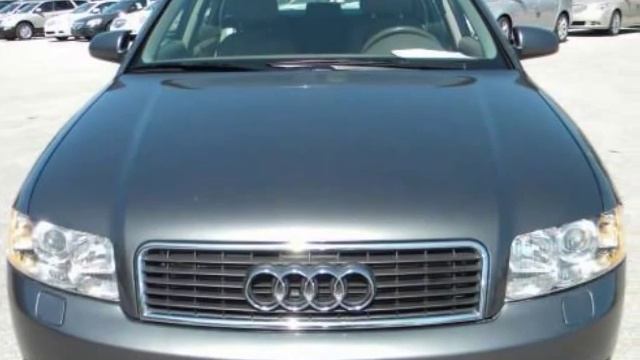 2004 AUDI A4 1.8T LEATHER INTERIOR SUNROOF TURBO 4 CYL! смотреть онлайн