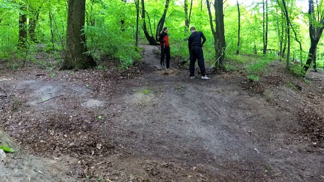 Первый проезд по новой линии на трассе ГодныхГонок на Дариках. Окончание построек. смотреть онлайн