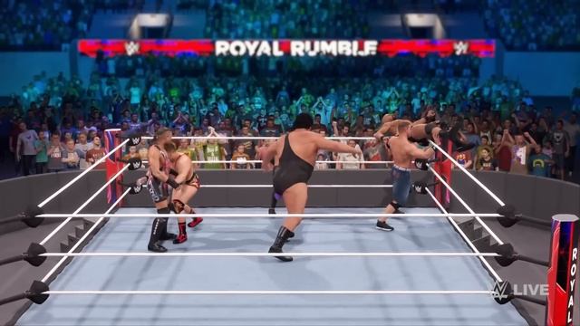 100 Man Royal Rumble Match! - WWE 2K23 смотреть онлайн
