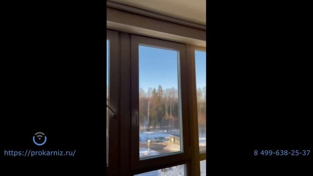 Карниз для штор электрический с управлением через Алису смотреть онлайн