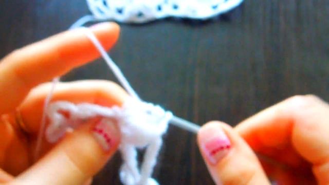 Узор "Цветочный" крючком МК для начинающих./Pattern crochet DIY смотреть онлайн