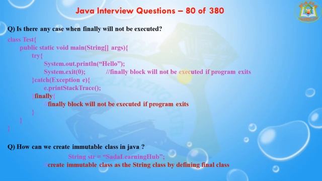 Java Interview Questions – 80 out of 380 смотреть онлайн