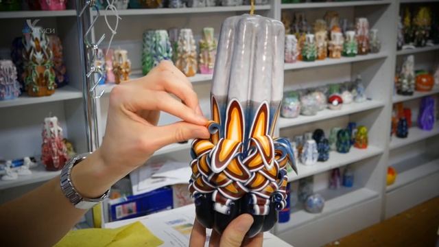 How its made! Резная свеча, сделанная из восьмигранного основания. Мастер-класс. смотреть онлайн