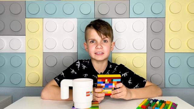 Идеи ЛЕГО. Подставка под кружку – ЛЕГО самоделка | Уникальные постройки из LEGO с Nick Craft смотреть онлайн