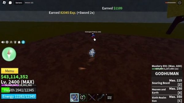 Location Mini Tusk ( Valuable ) Blox Fruit Update 17.3