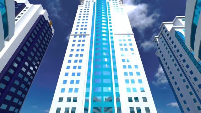 Грозный сити, 3ds max model, Grozny City, lowpoly смотреть онлайн