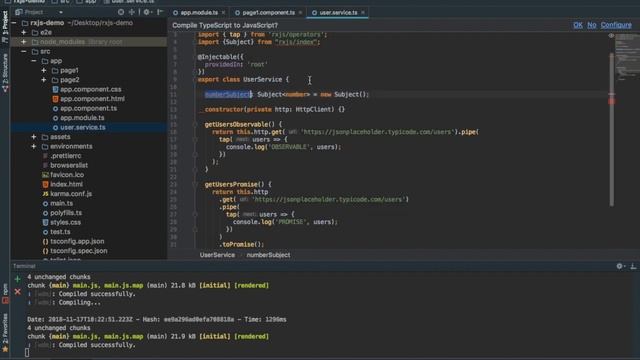 9- 6- RxJS - Subject/BehaviorSubject смотреть онлайн