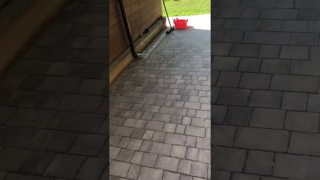 Укладка тротуарной плитки и ее пропитка смотреть онлайн