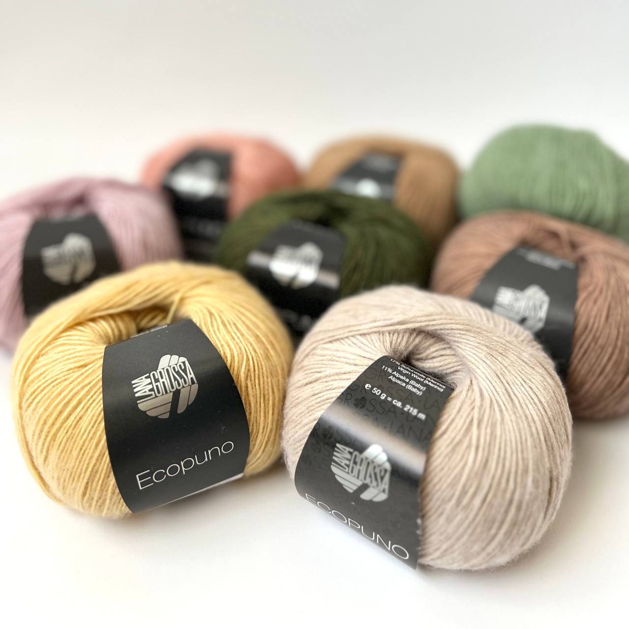 Пряжа ? бестселлер? Ecopuno Lana Grossa смотреть онлайн