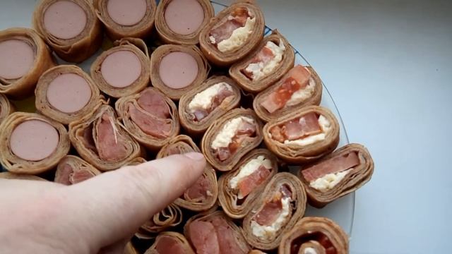 Роллы из Блинов смотреть онлайн