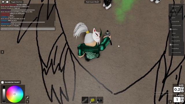 Drawing Shinobu Kocho ? in Roblox (Spray Paint) смотреть онлайн