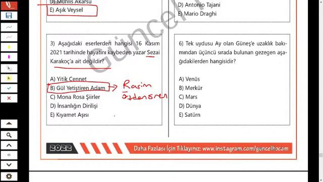 GÜNCEL BİLGİLER DENEME SERİSİ 8 (10 ADET DENEME) #KPSS #TYT #AYT #LGS #KPSSCANLIYAYIN #KPSSDENEME
