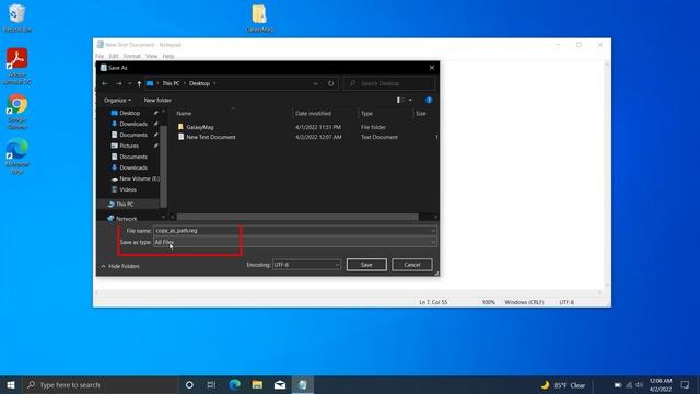 How to add Copy as Path in Right Click Context Menu in Windows 10 смотреть онлайн
