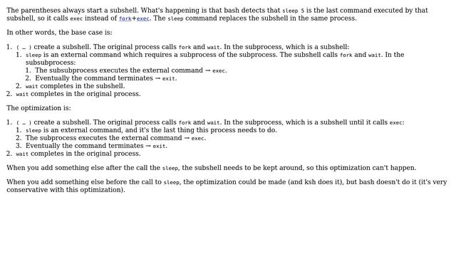 Rule for invoking subshell in Bash? (3 Solutions!!) смотреть онлайн