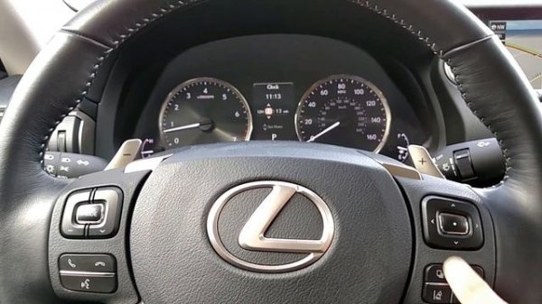 Lexus IS200t IS250 IS300 IS350 Clock Adjustment