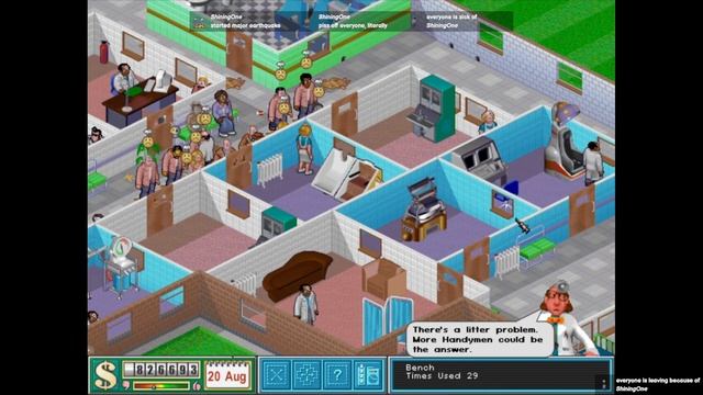 Stream overlay (Theme Hospital) смотреть онлайн