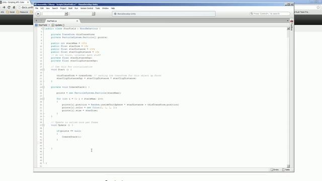 Creating an Infinite Star Field - Unity Space Shooter Tutorial #04 смотреть онлайн