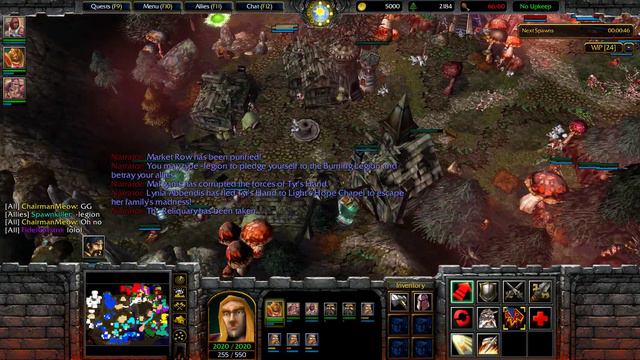 Quick Look, Warcraft 3: Reforged Custom Game - War in the Plaguelands 12v12 [Classic] смотреть онлайн