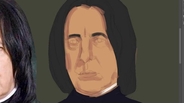 Лайфхаки по рисованию ✎ Рисую Снейпа ✎ Speedpaint смотреть онлайн