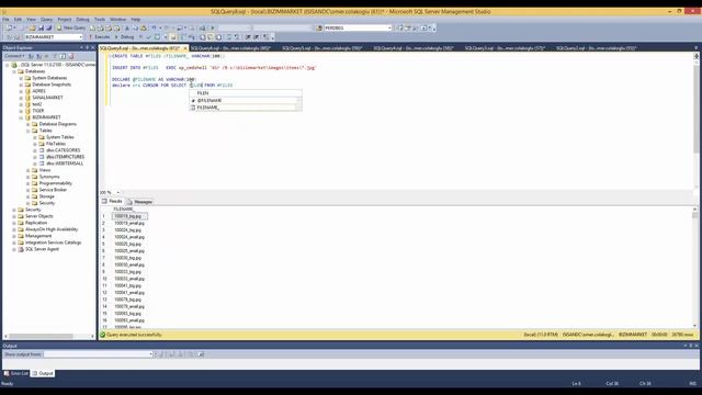 SQL Server Tips & Tricks | Bir klasördeki resimleri TSQL komutları ile veritabanına kaydetme смотреть онлайн