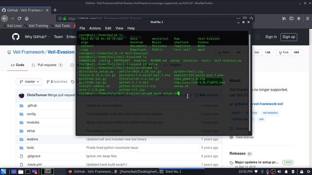 Veil-Evasion Framework | Part 1- Installing Veil framework on Kali Linux смотреть онлайн