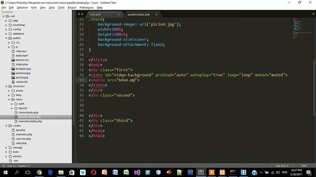 Include Video in website using php.. смотреть онлайн