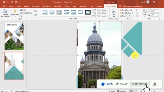 How to Fragment Images with shapes in PowerPoint 2021 смотреть онлайн