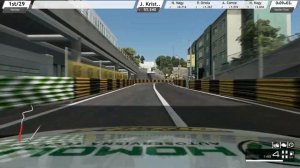 RaceRoom Racing Experience .Macau - Grand Prix - Peugeot 308 TCR. Gameplay