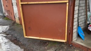 Утепление гаражных ворот своими руками