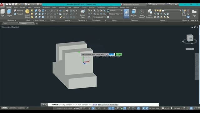 Autocad 3d Drawing Tutorial | Autocad 3d Isometric Drawing Practice | Isometric Drawing
