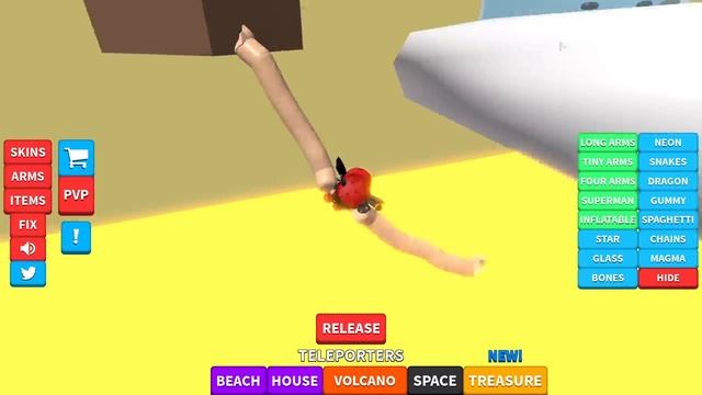 ЧТО С НАШИМИ РУКАМИ В РОБЛОКС? Машка Убивашка и Панда в Noodle Arms Roblox смотреть онлайн
