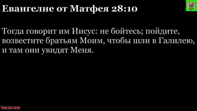 Аудиокнига. Библия. Новый Завет. ЕВАНГЕЛИЕ ОТ МАТФЕЯ. Глава 28 смотреть онлайн