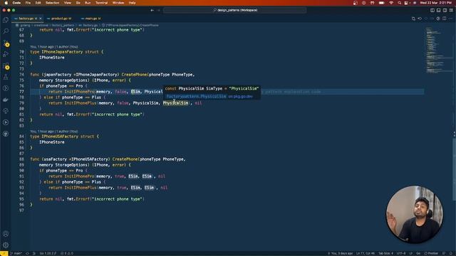 Factory Design pattern | Go (Golang) | How to implement code смотреть онлайн