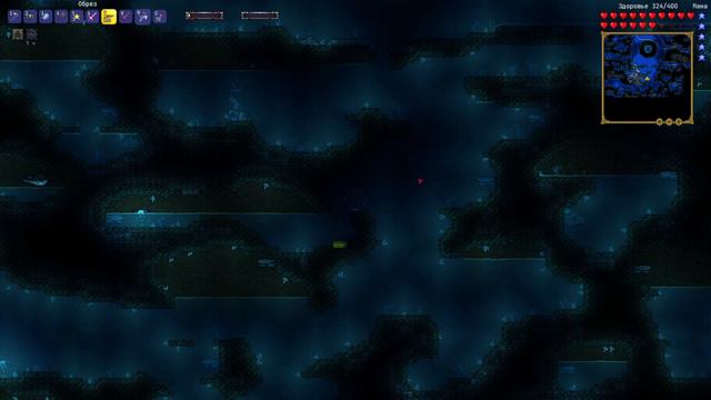 Победил гигантского молюска в террарии.Terraria Calamity#1